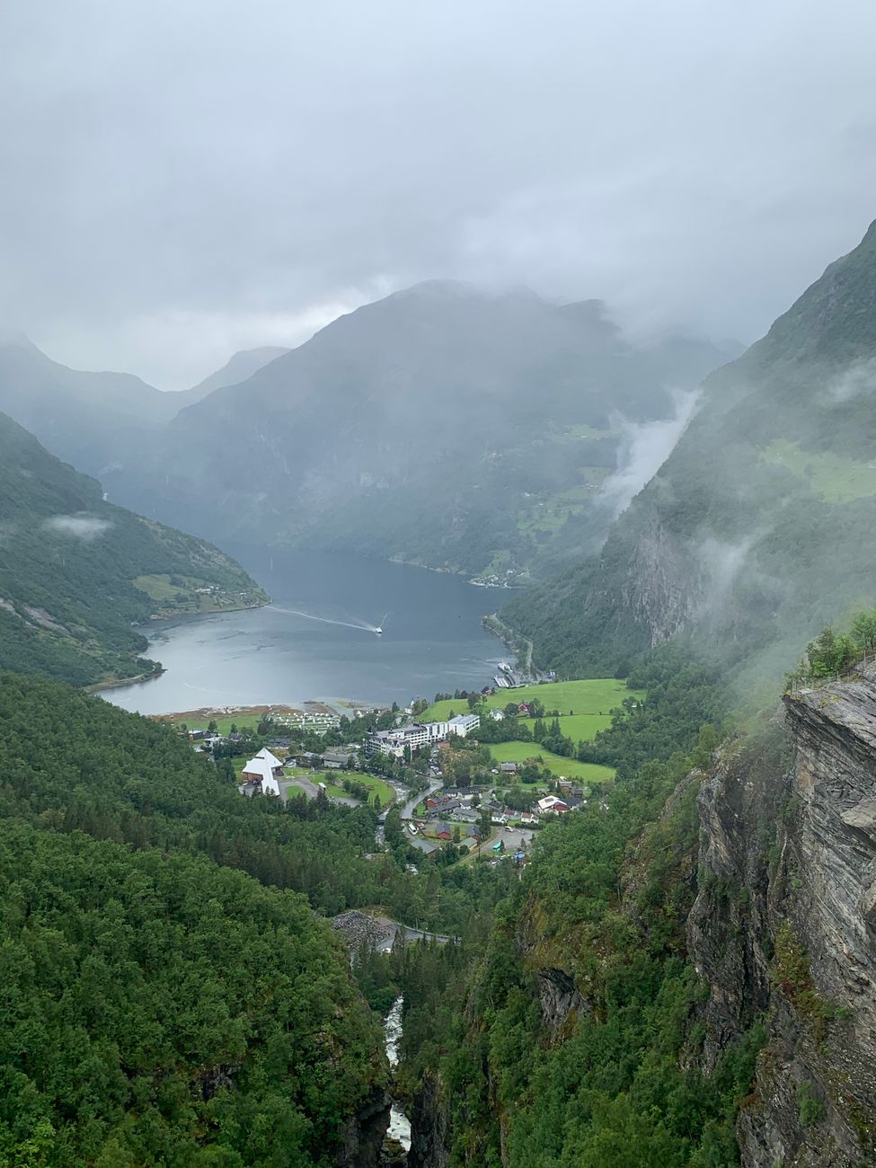 Nordic fjord architecture