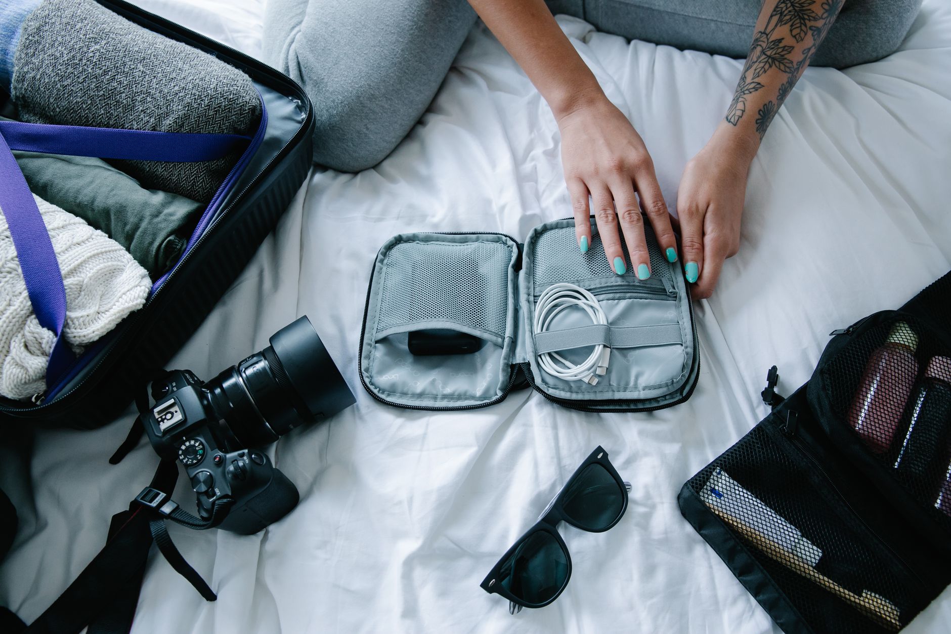 Solo luggage and backpacker gear